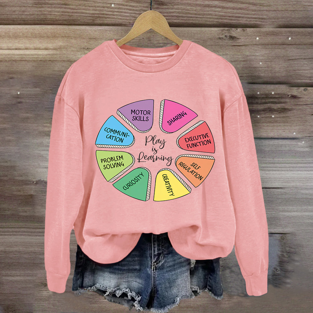 Play Is Learning More Skills Sweatshirt