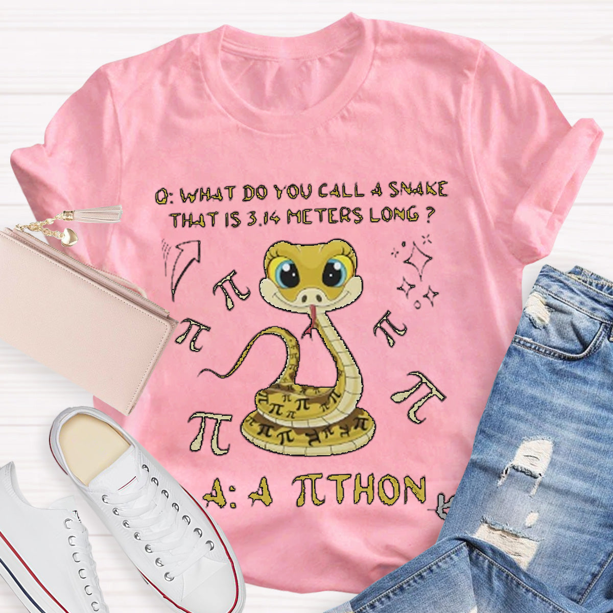 That is 3.14 Meter Long Happy Pi Day Teacher T-Shirt