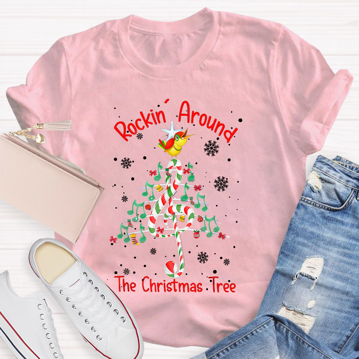 Rocking Around The Christmas Tree T-Shirt