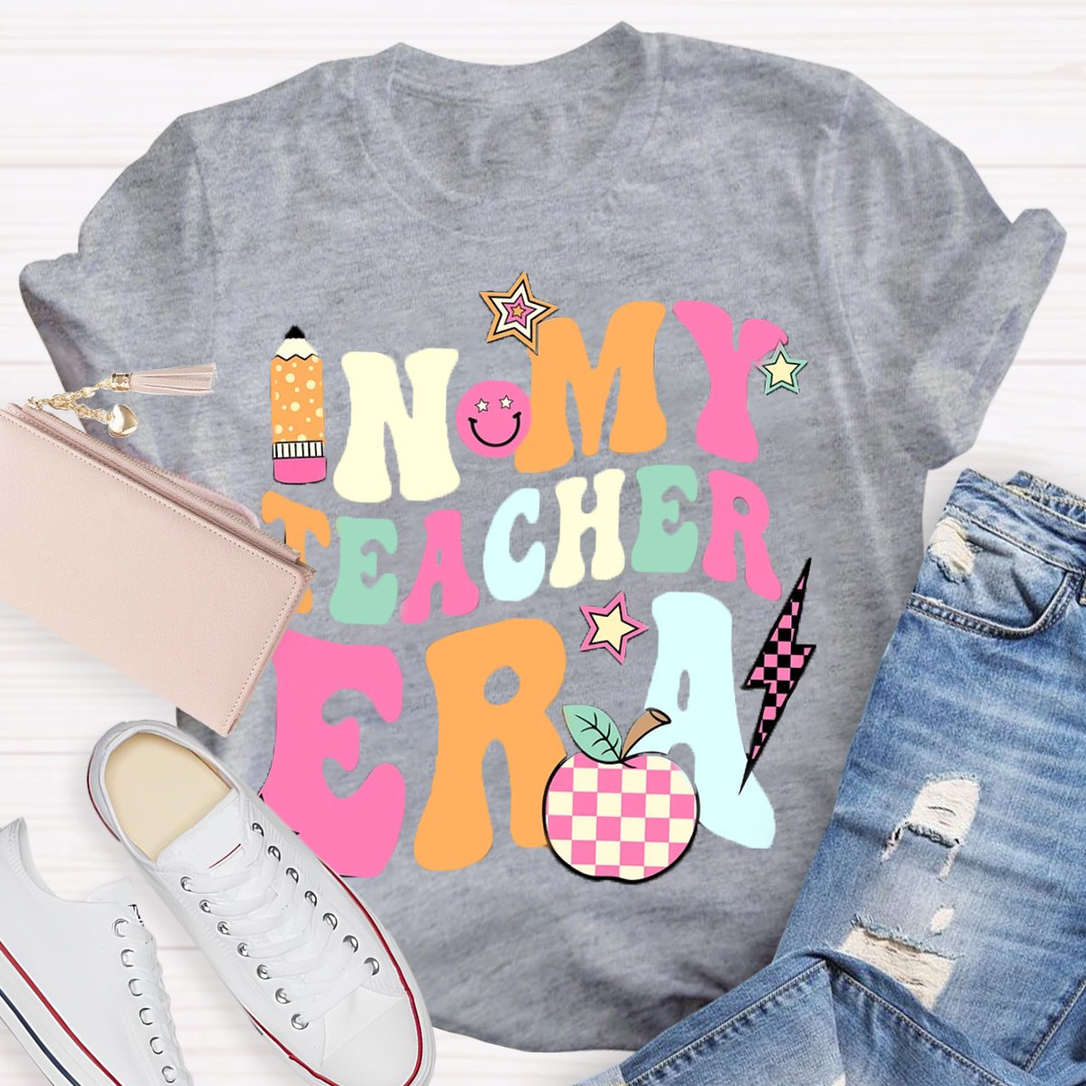 In My Teacher Era Teacher T-Shirt