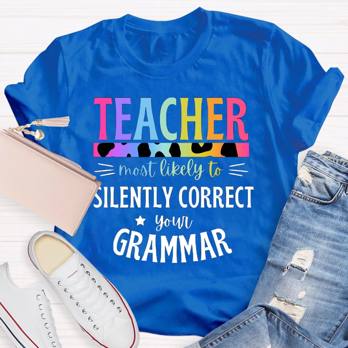 Personalized Text Teacher Group Most Likely To Shirt