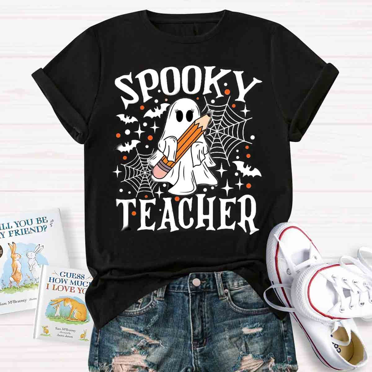 Halloween Spooky Teachers T-Shirt