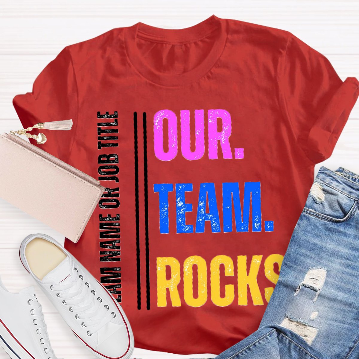 Personalized Team Name Coworker Teammate T Shirt