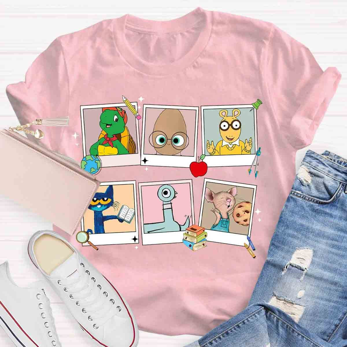 Read Children's Book Teachers T-Shirt