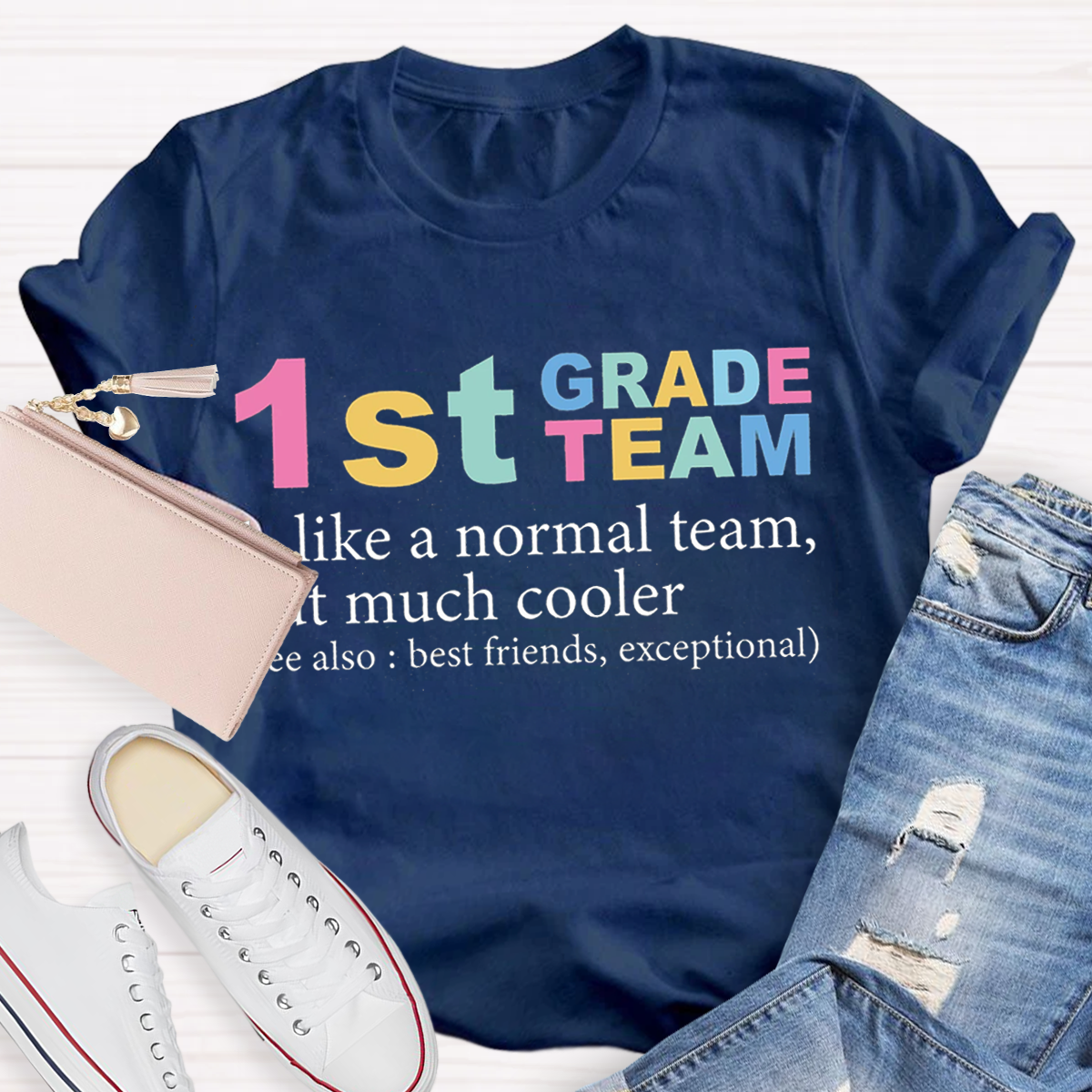 Personalized Team Grade Back To School Teacher T-Shirt