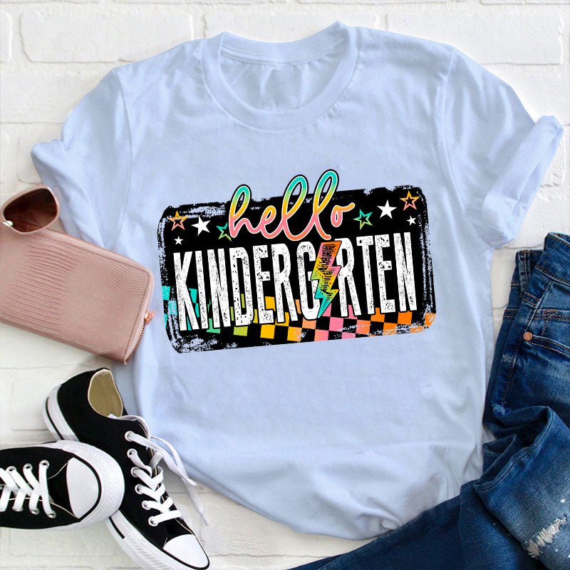 Personalized Grade Hello Teacher T-Shirt