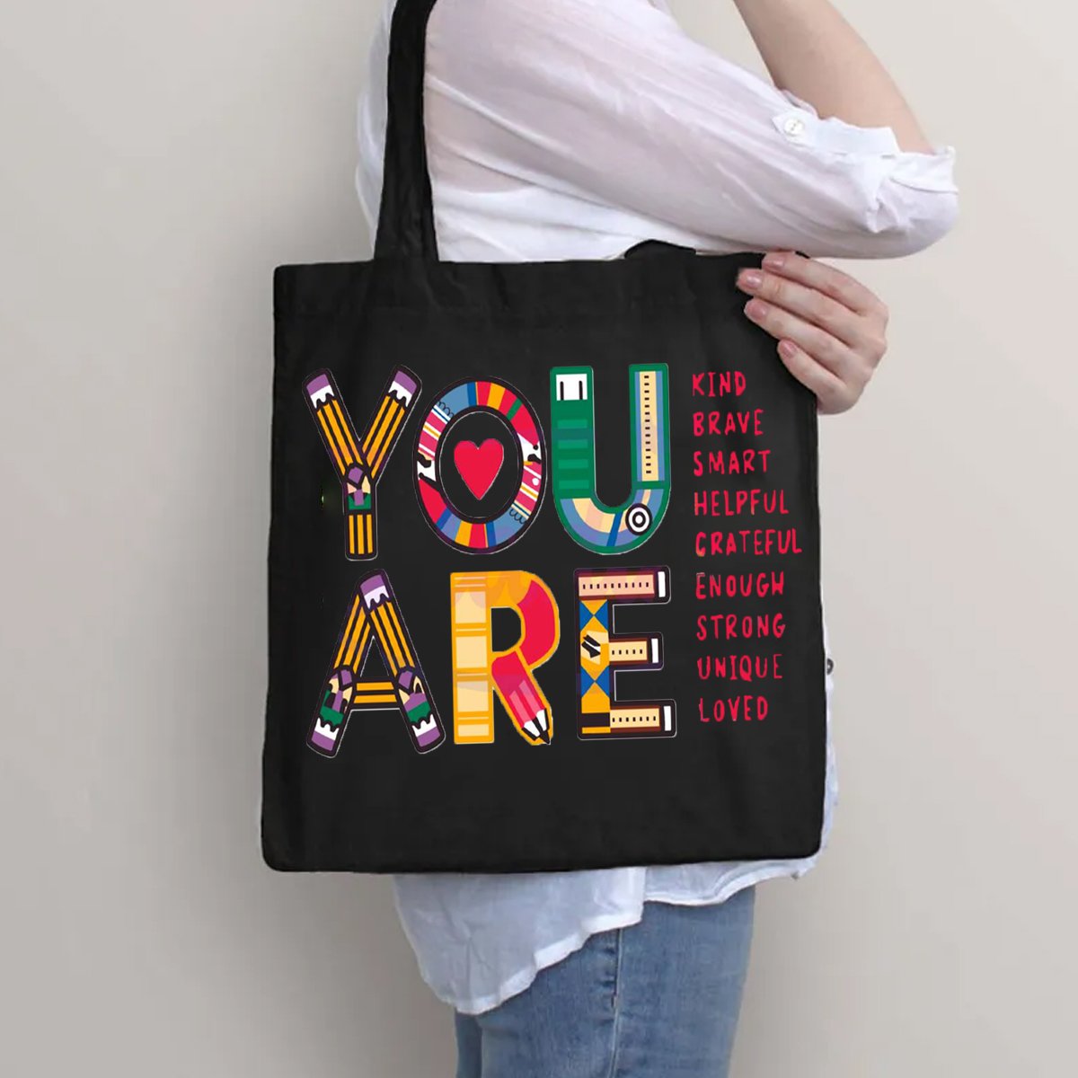 You Are Kind Shopping Tote