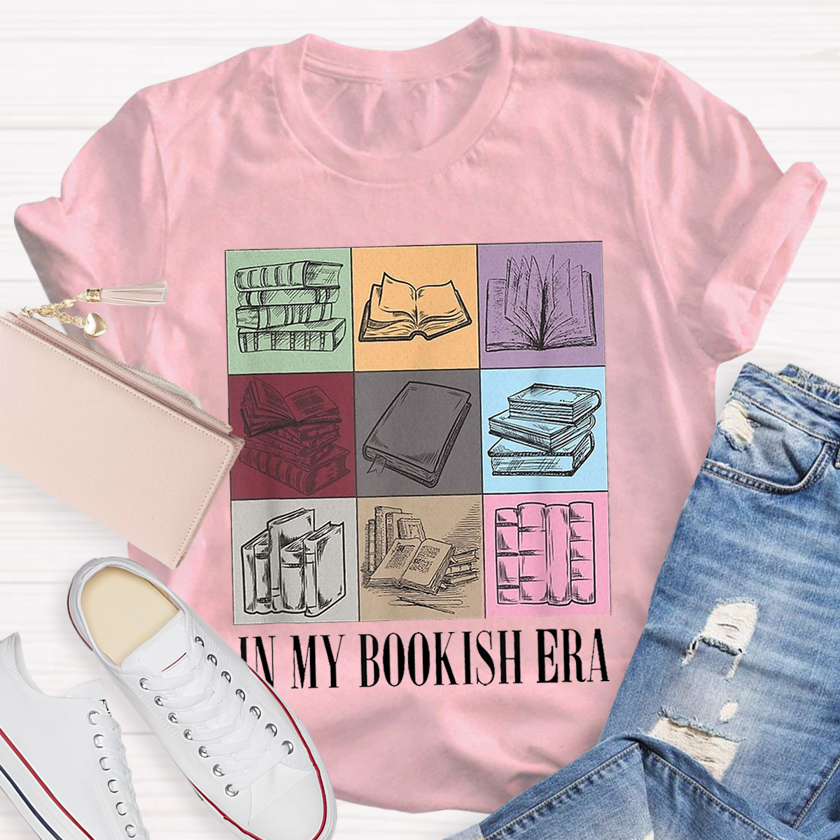 In My Bookish Era Book Lover T-Shirt