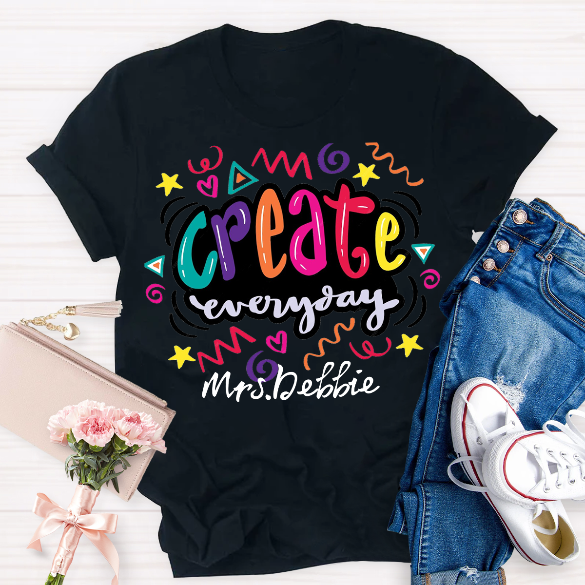 Personalized Name Create Everything T-Shirt