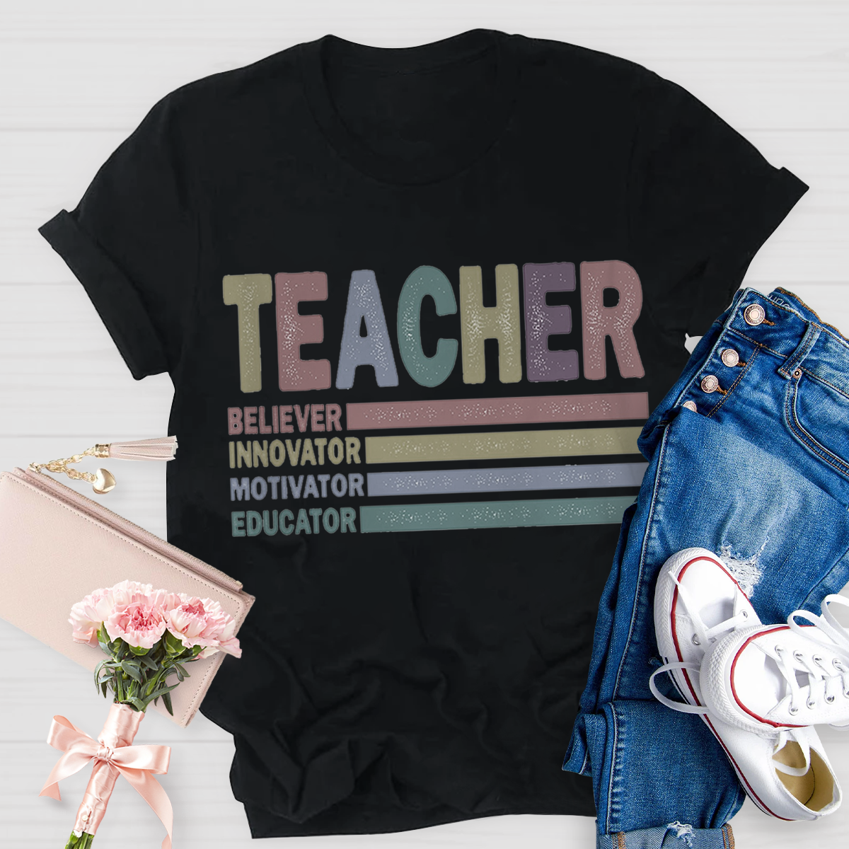 Regular Text Teacher T-Shirt