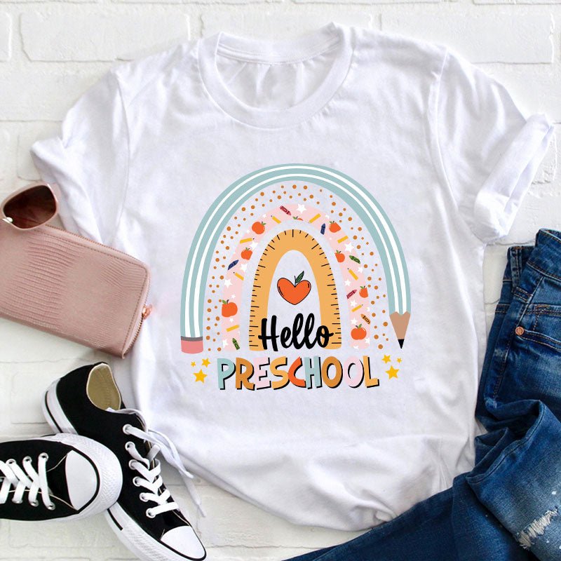 Personalized Hello Preschool T-Shirt
