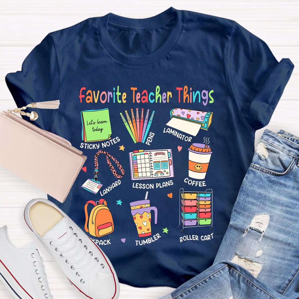 Favorite Teacher Things Teacher Shirt