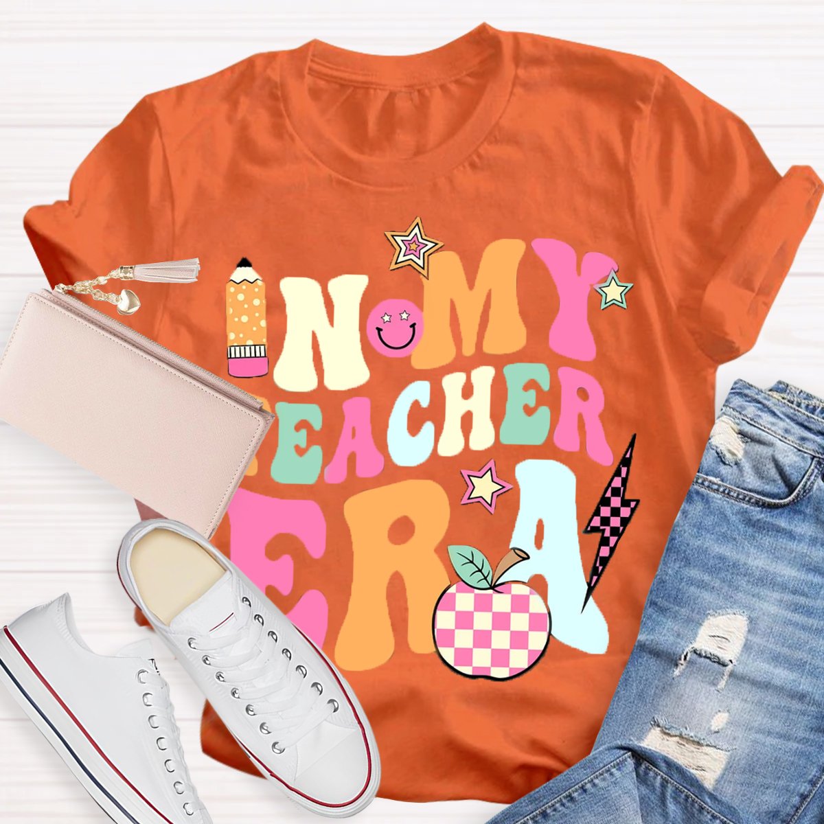 In My Teacher Era Teacher T-Shirt