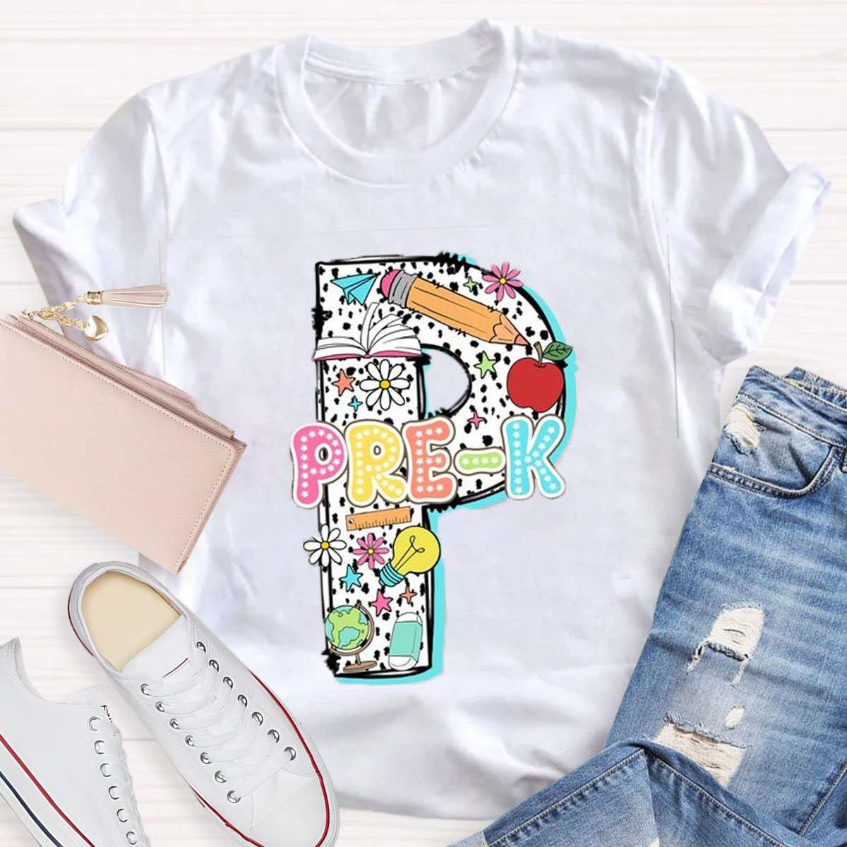 Personalized Grade Back to School T-Shirt