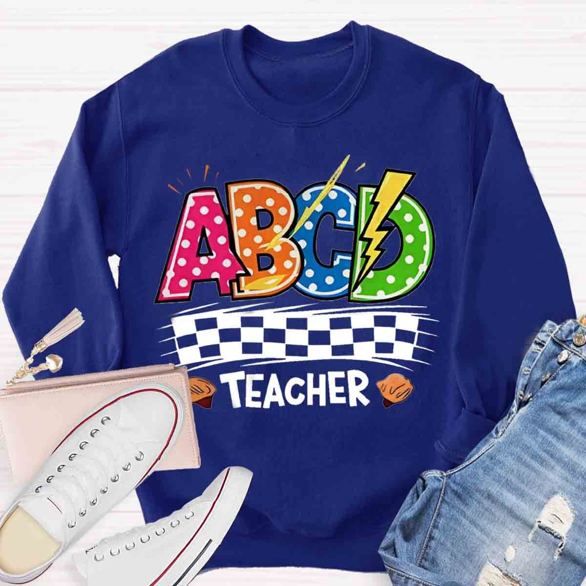 Teacher ABCD Sweatshirt