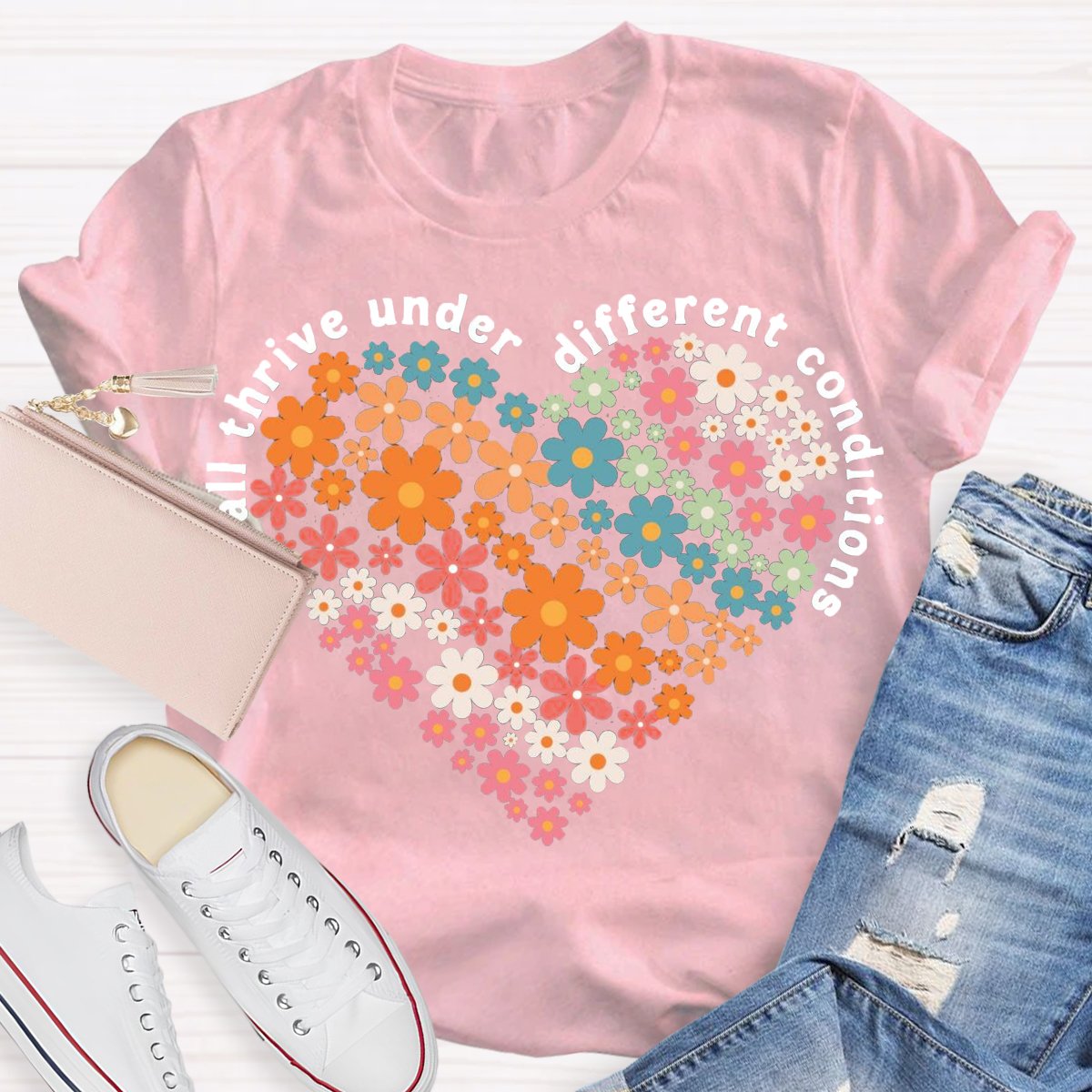 We All Thrive Under Different Conditions Shirt