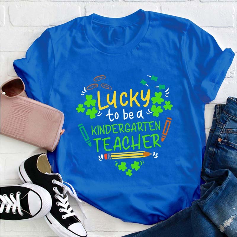 Personalized Lucky To Be A  Teacher T-Shirt