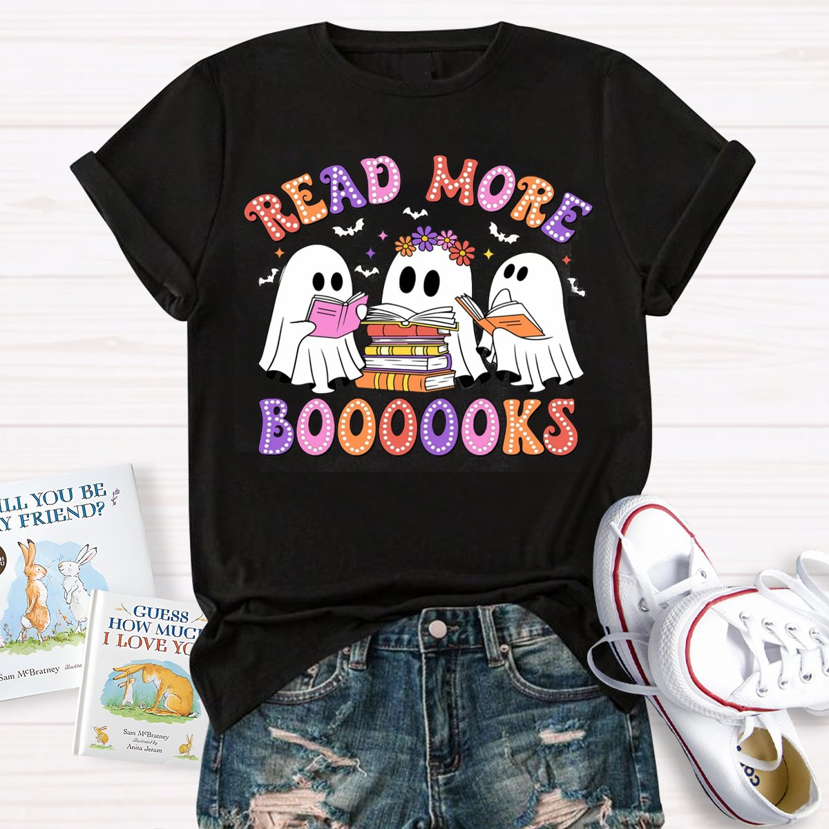 Read More Books Halloween Teacher Shirt