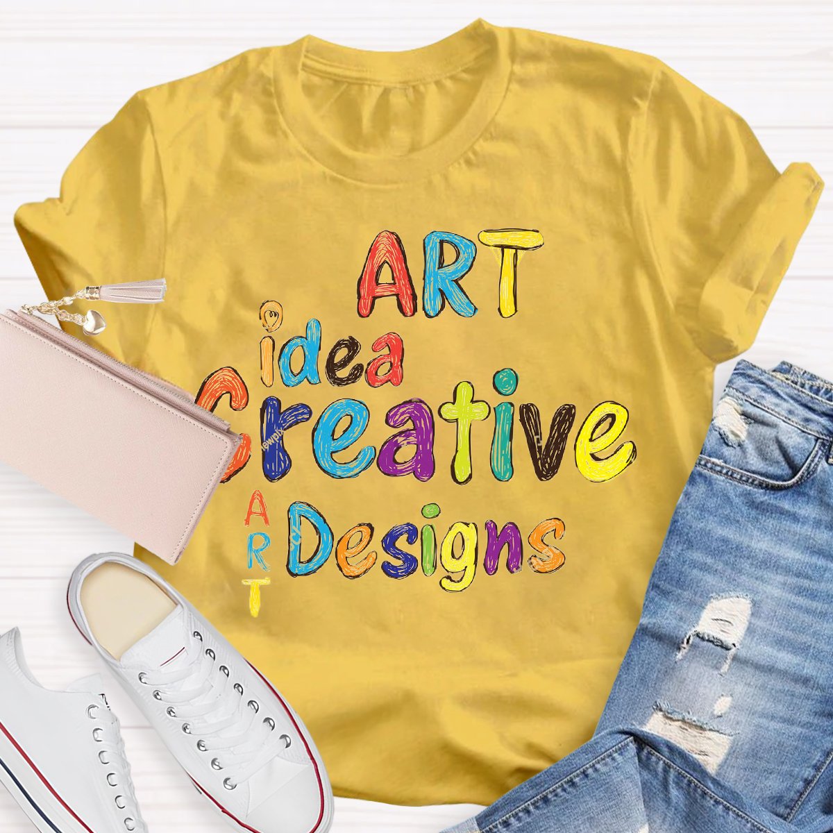 Art Ideal Creative Art Designs Art Teachers T-Shirt