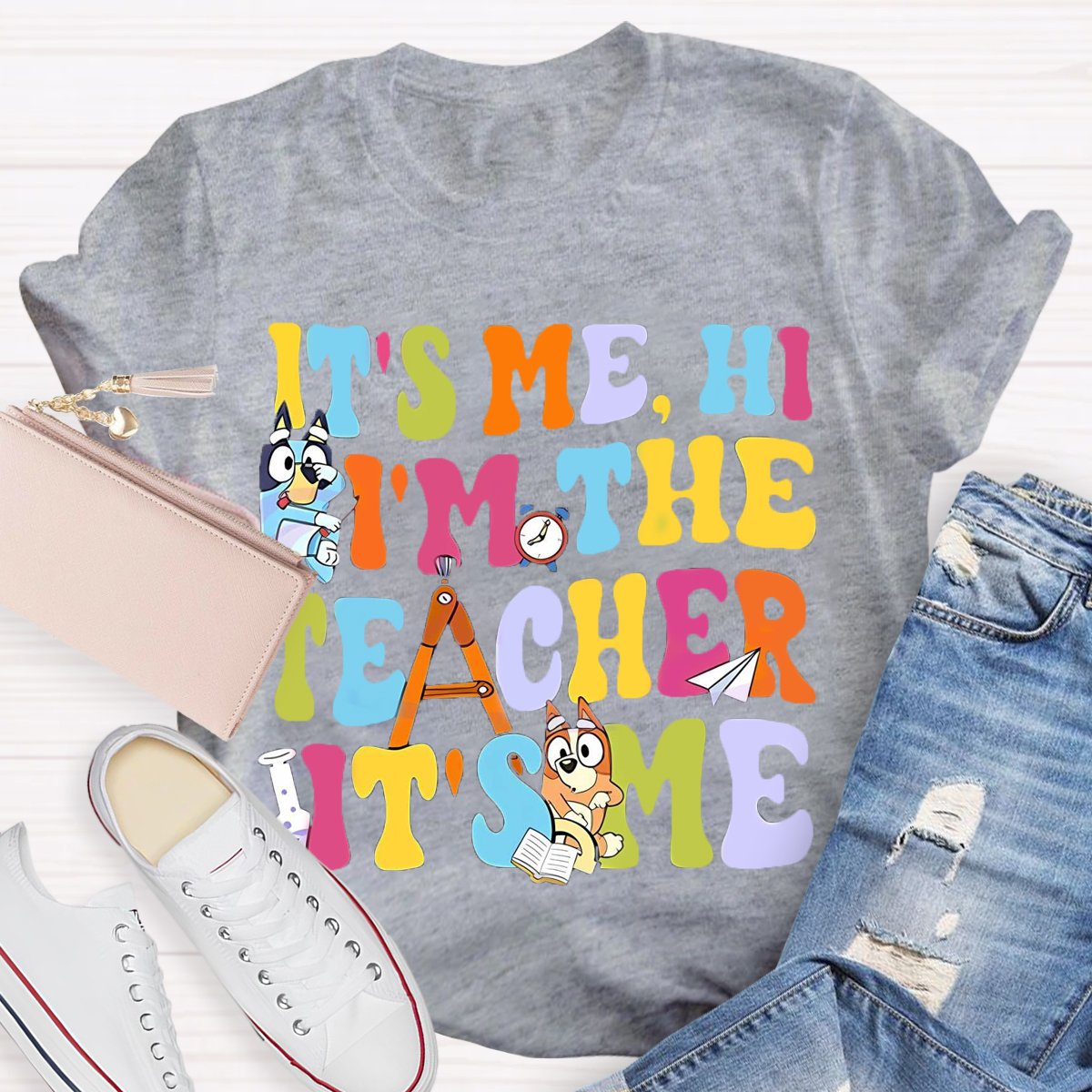 Its Me Hi I'm The Teacher T-Shirt