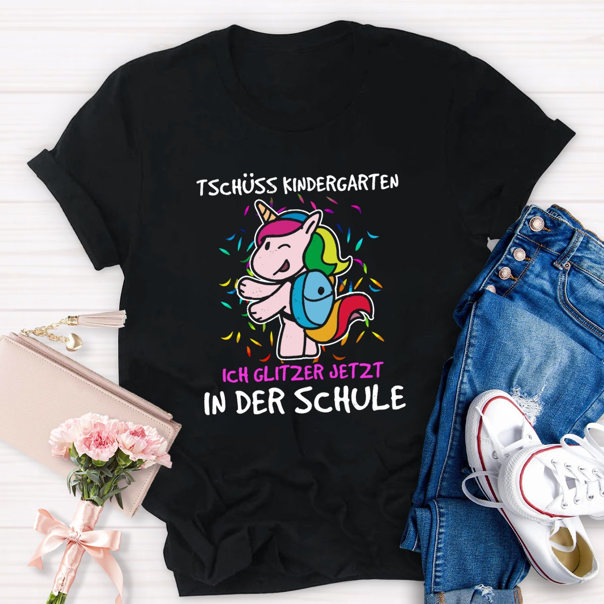 Tschüss Kindergarten Teacher Shirt