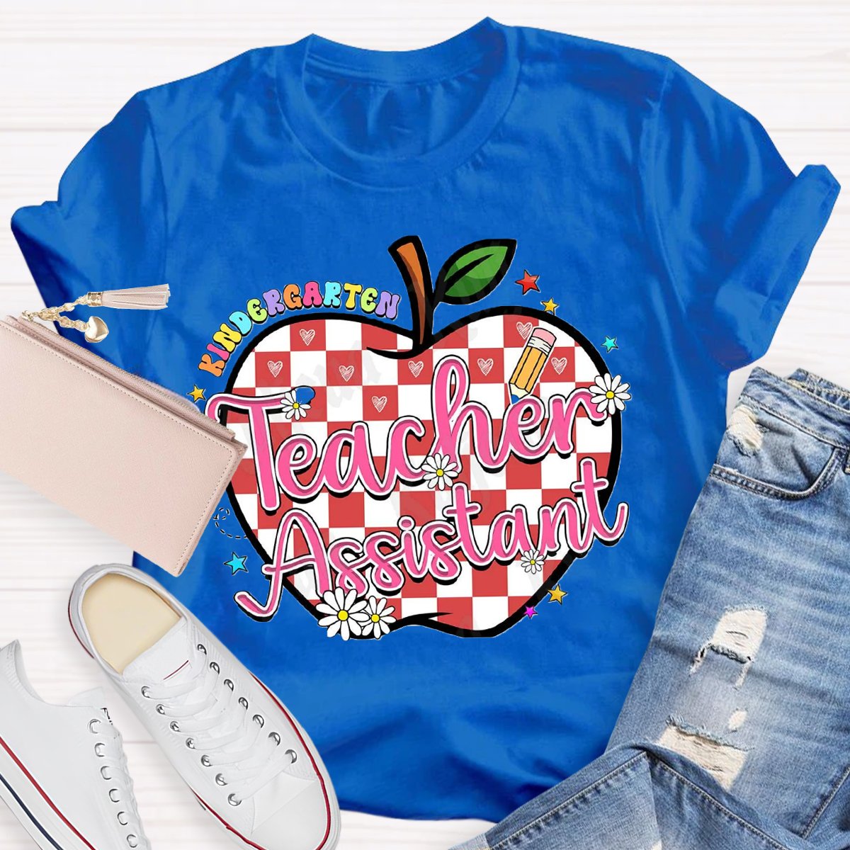 Personalized Grade Teacher Assistant Back To School T-Shirt