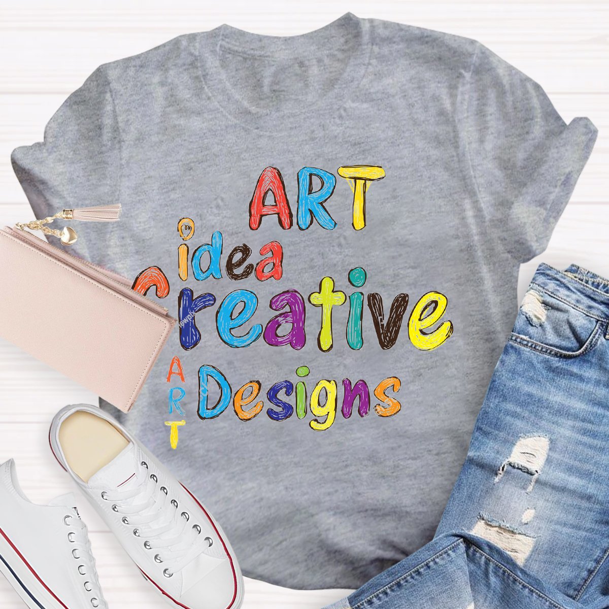 Art Ideal Creative Art Designs Art Teachers T-Shirt