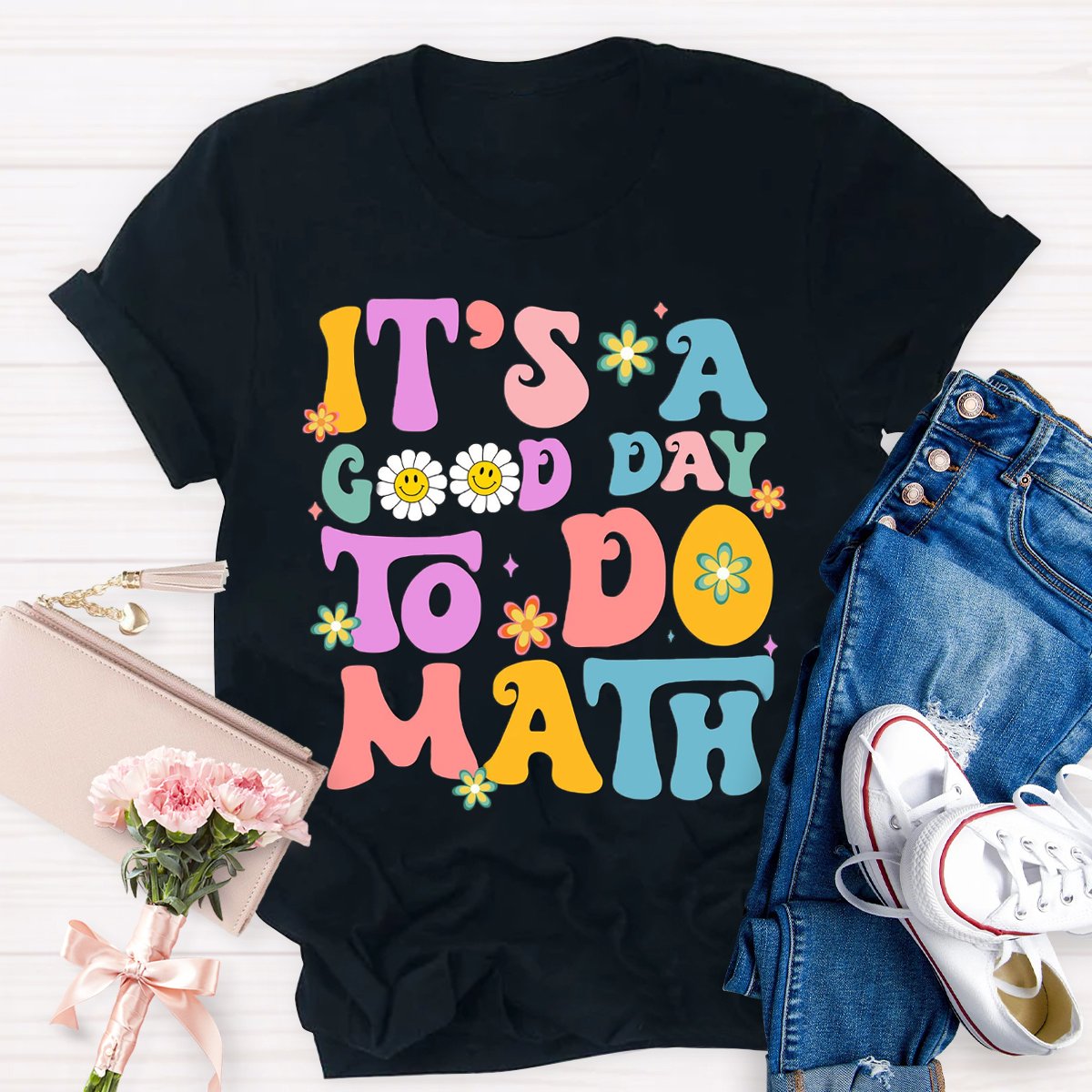 Personalized Subject It's A Good Day To Do Math Teacher Shirt