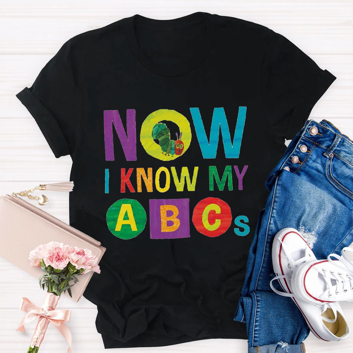 Now I Know My ABCs Teacher Shirt