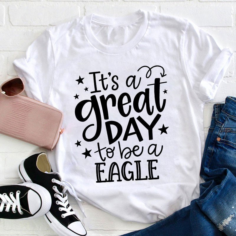 Personalized It's A Great Day To Be A Bulldog Teacher T-Shirt