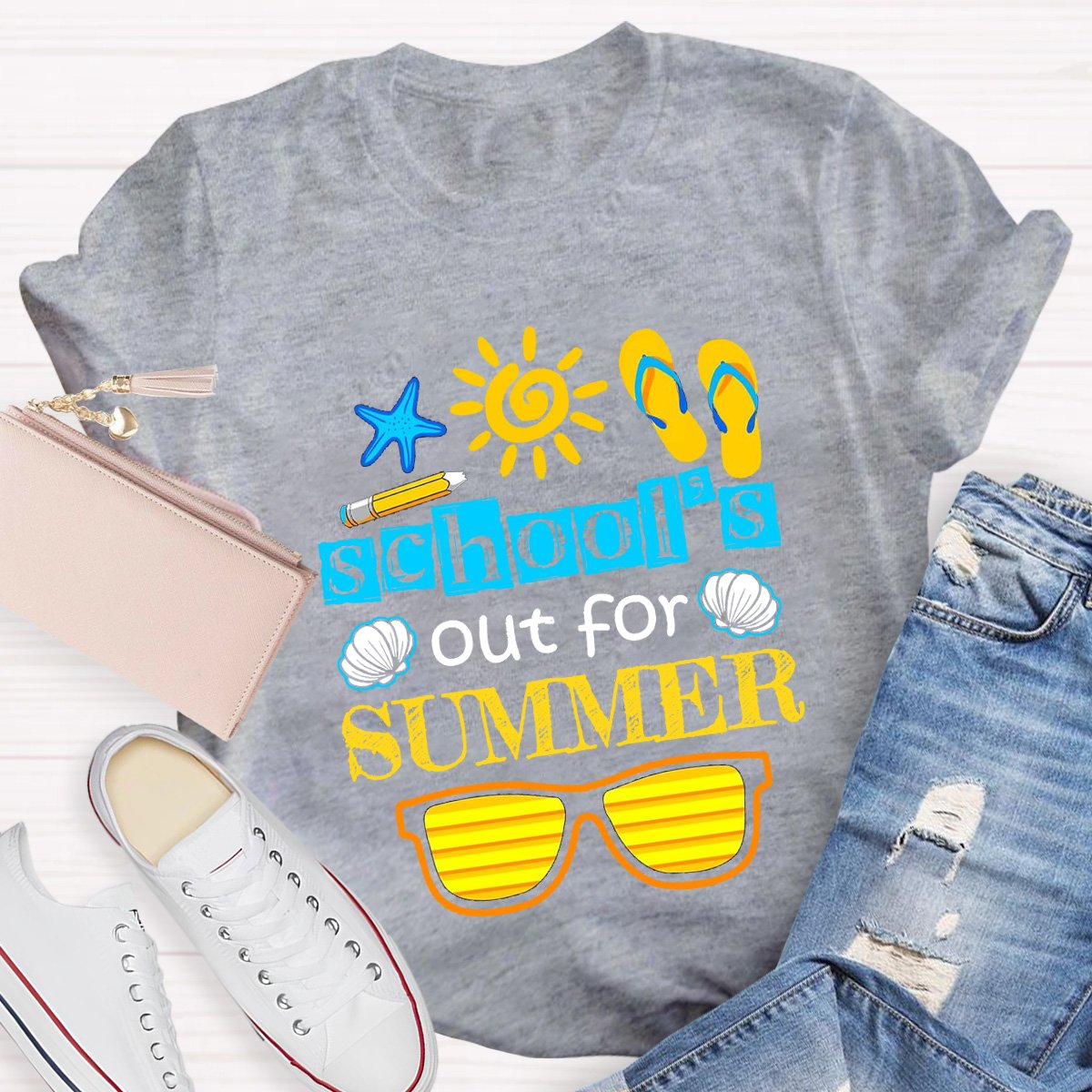 School's Out For Summer Teacher Shirt