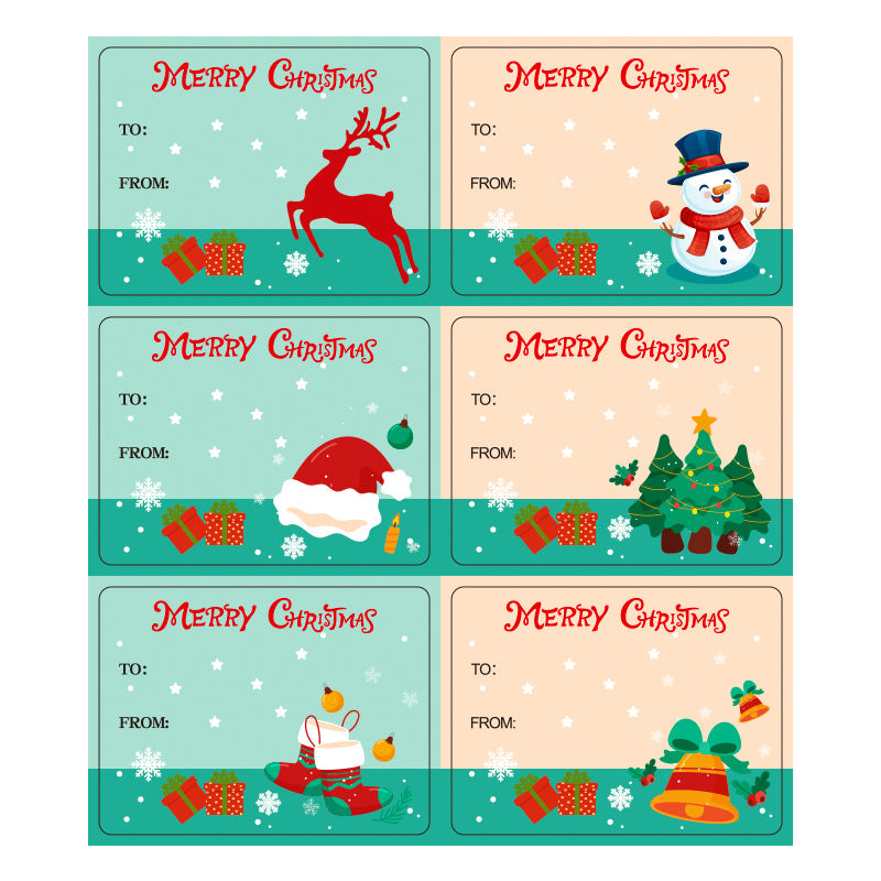 60 pcs Christmas stickers