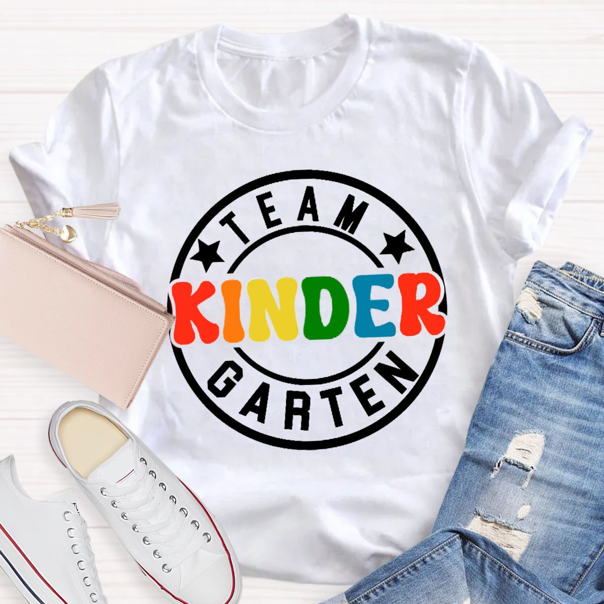 Personalized Design Teacher's Team Grade T-Shirt