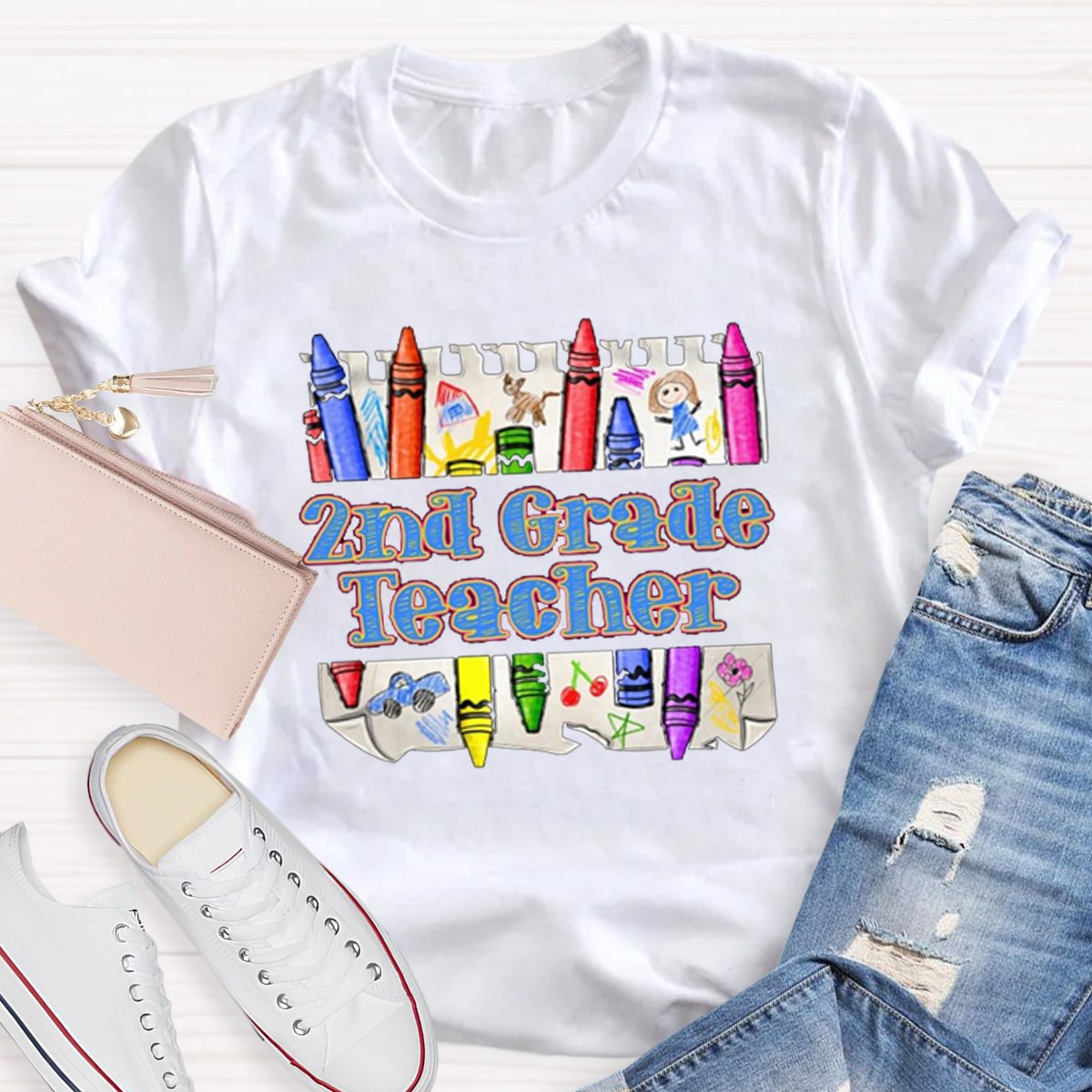 Personalized Grade Teacher Shirt