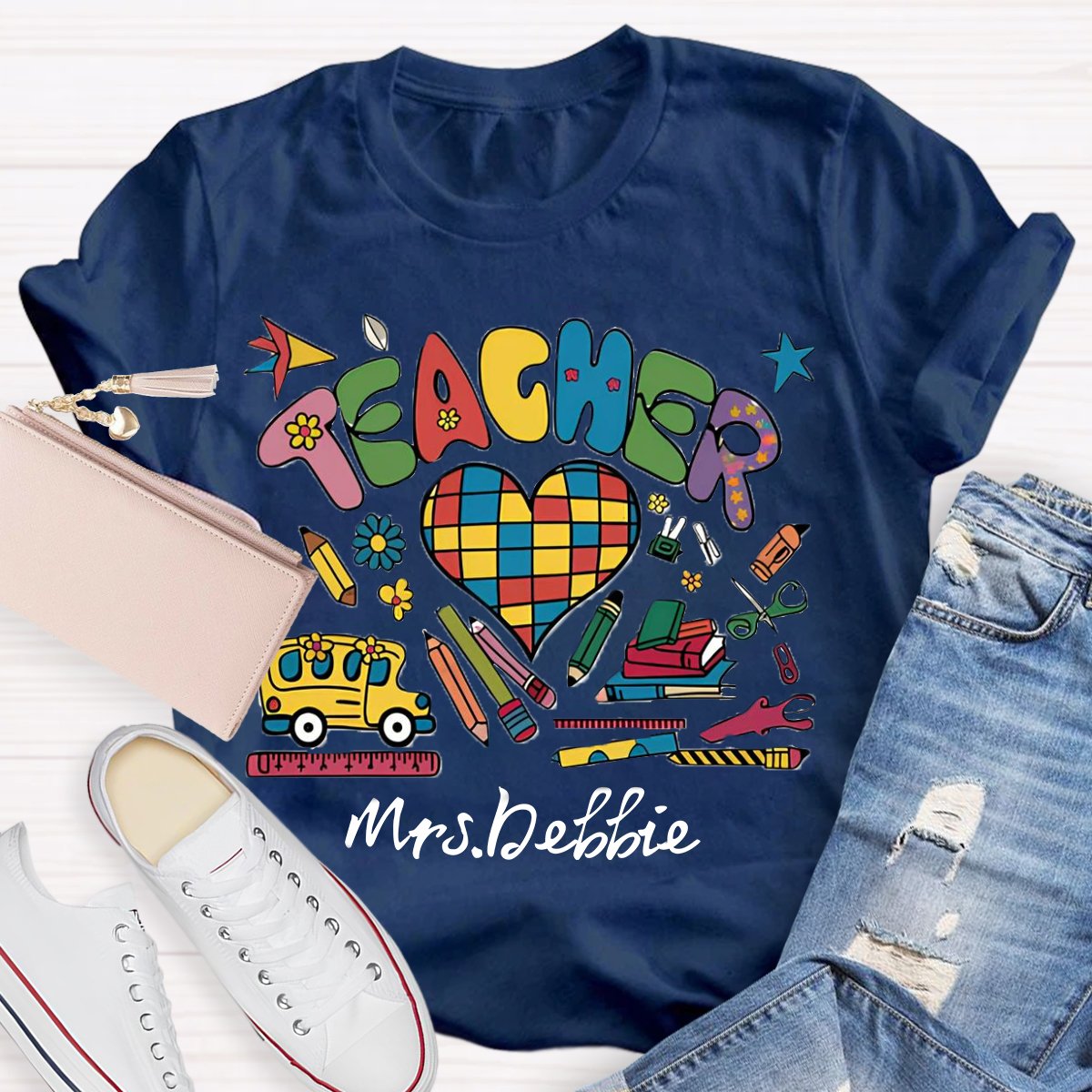 Personalized Name Teaching Aids T-Shirt