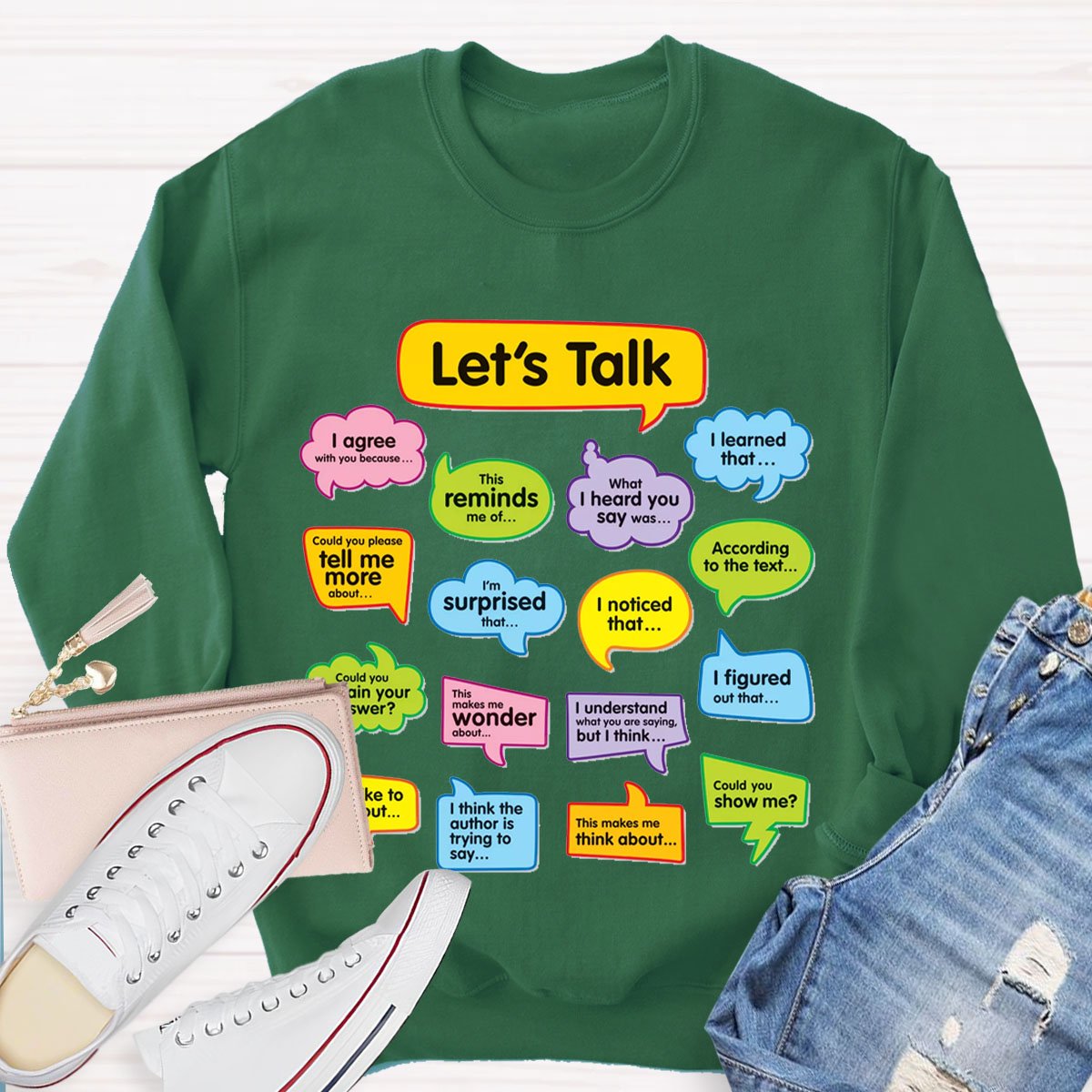 Let's Talk I'm Surprised Sweatshirt