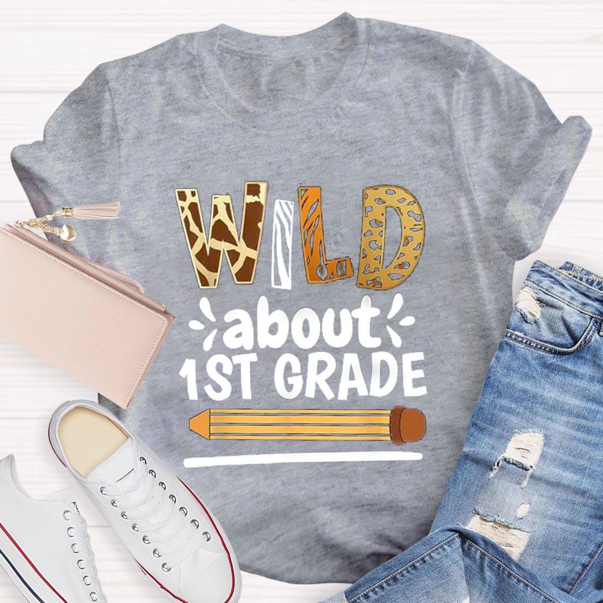 Personalized Your Grade Wild About T-Shirt