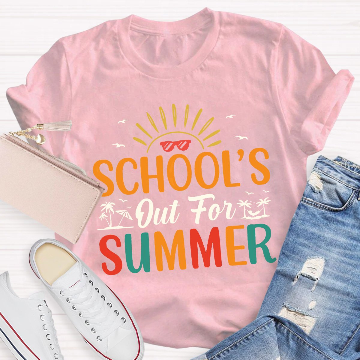 School's Out For Summer Teacher Shirt