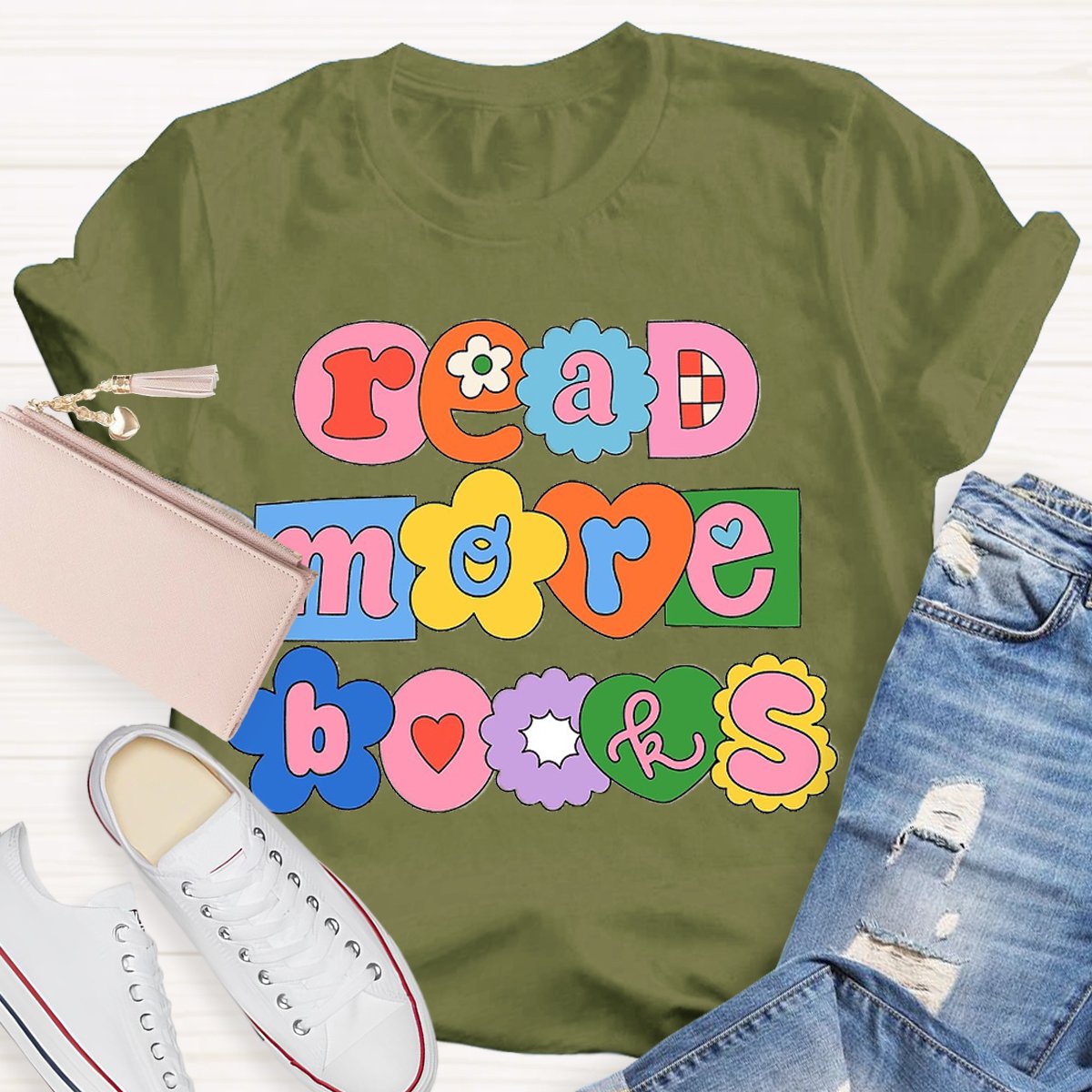 Read More Books Cute Bookish Shirt