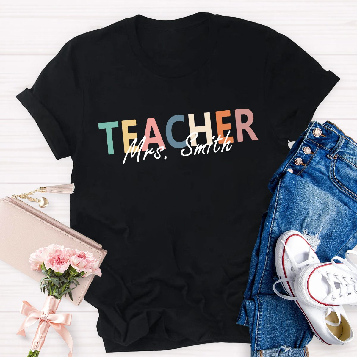 Personalized Teacher's Name T-Shirt