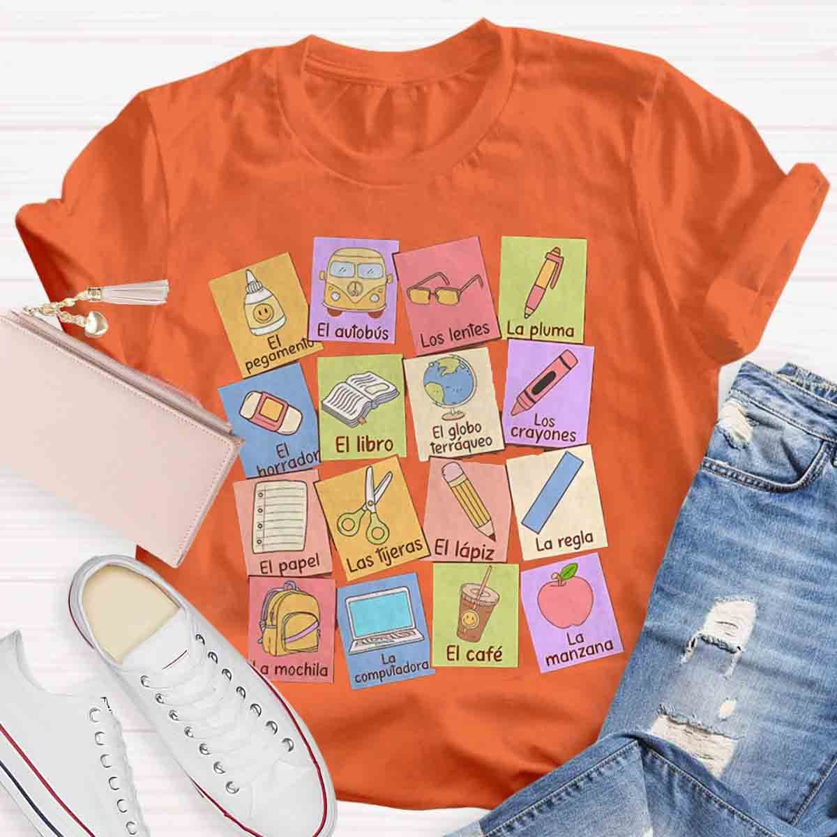 Cute Spanish Teach Spanish Teacher T-Shirt