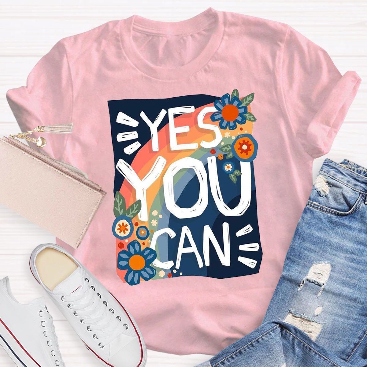 Yes You Can Teacher Shirt