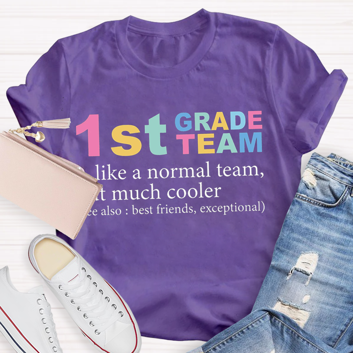 Personalized Team Grade Back To School Teacher T-Shirt