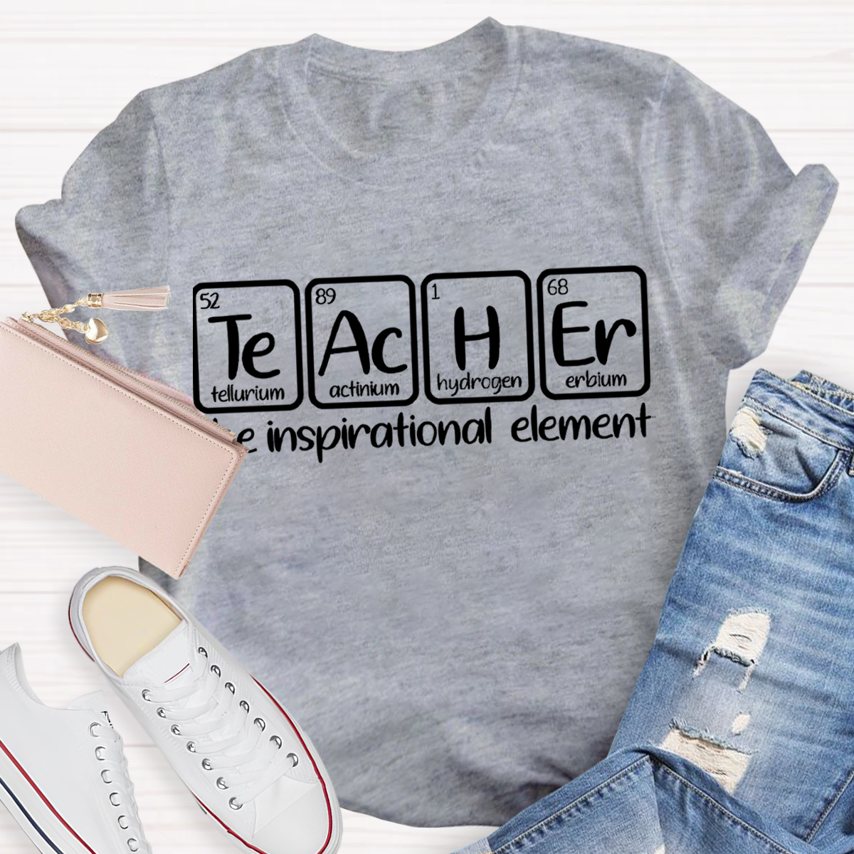 The Inspirational Element Teacher T-Shirt