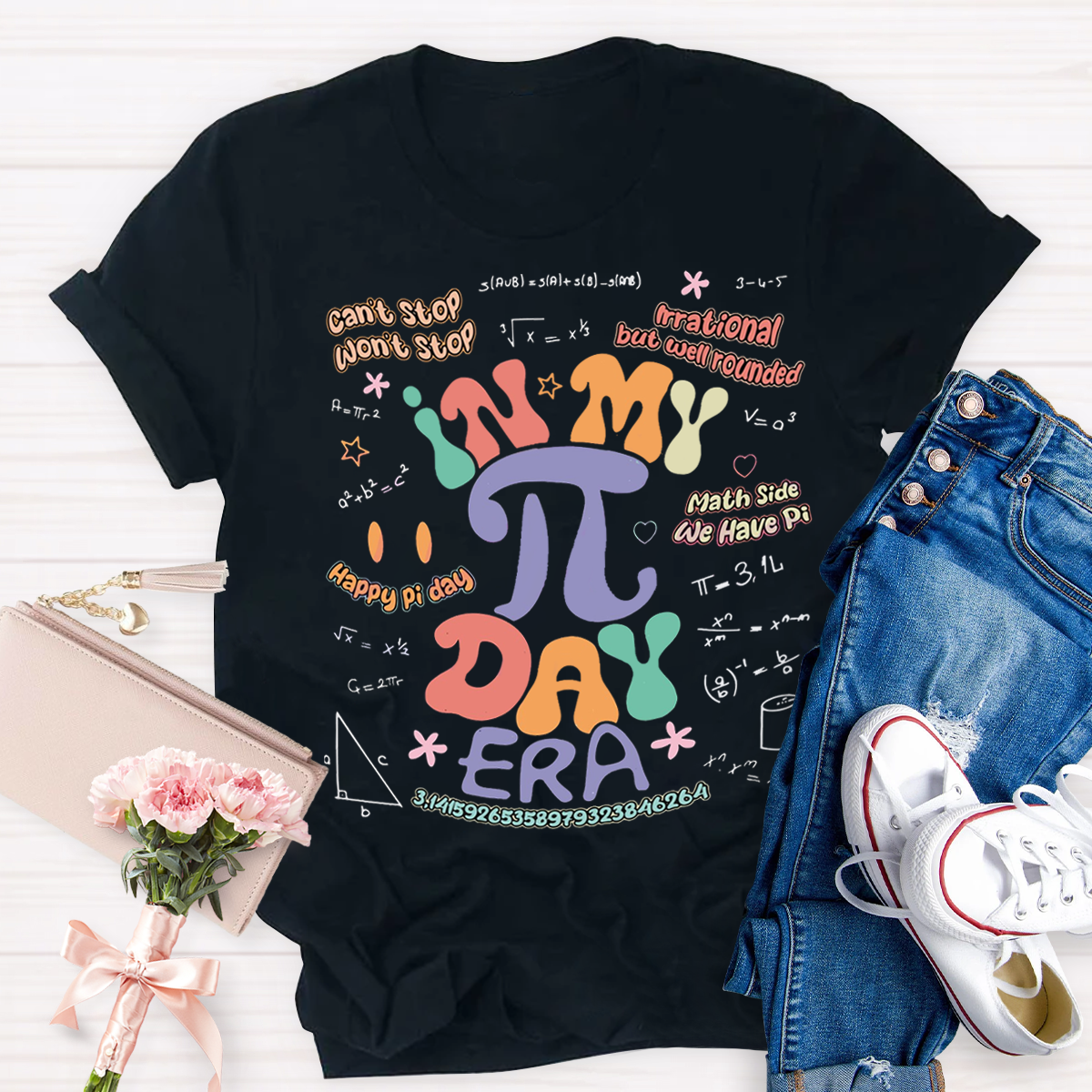 In My Pi Day Era Math Teacher Shirt