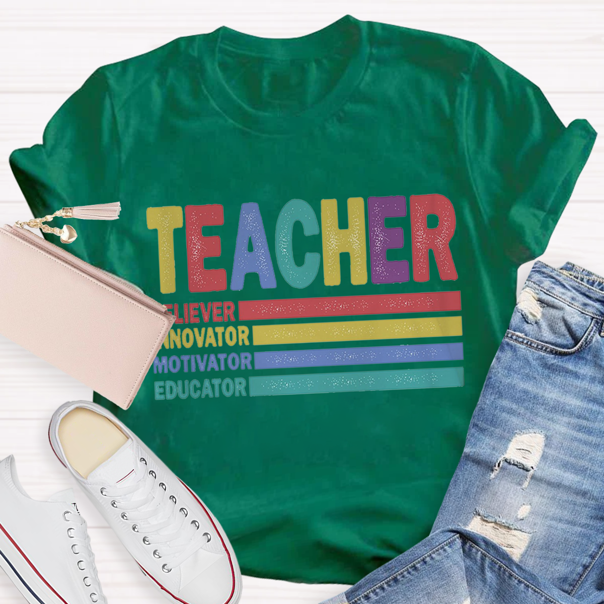 Regular Text Teacher T-Shirt