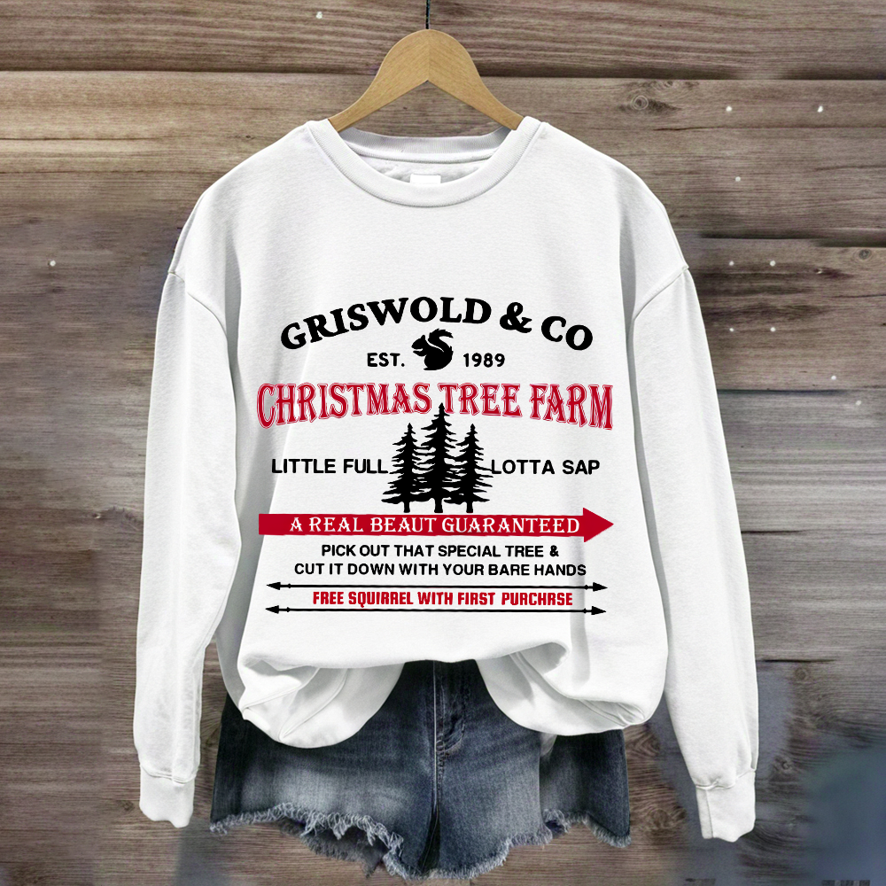 Griswold Co Christmas Tree Farm Sweatshirt