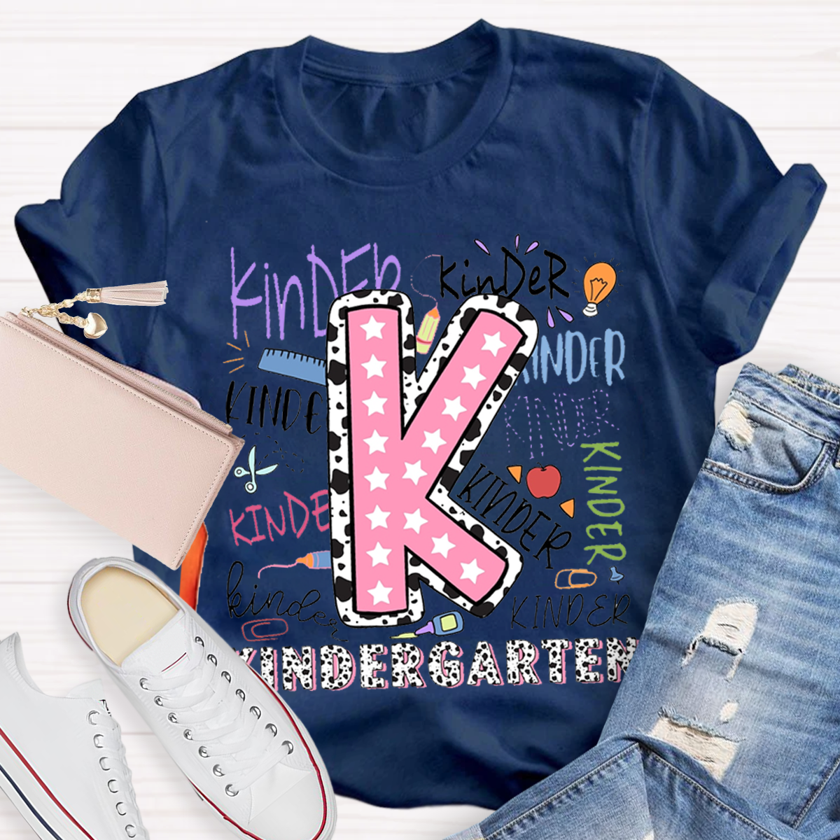 Personalized Back To School Appreciation Teacher T-shirt