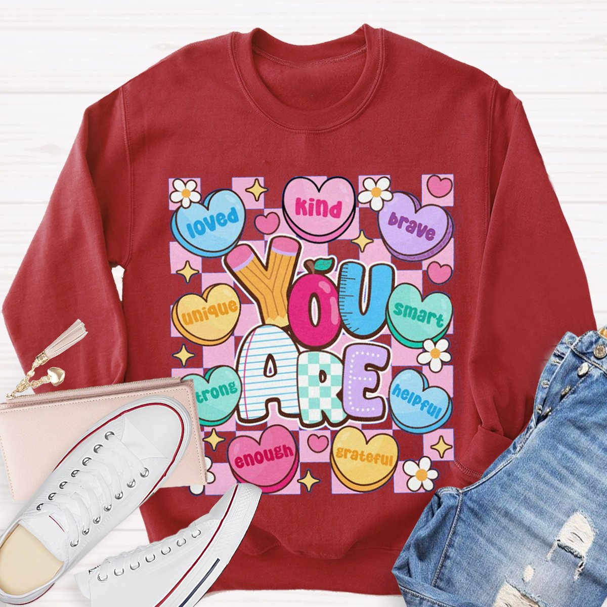 You Are Kind Smart Sweatshirt