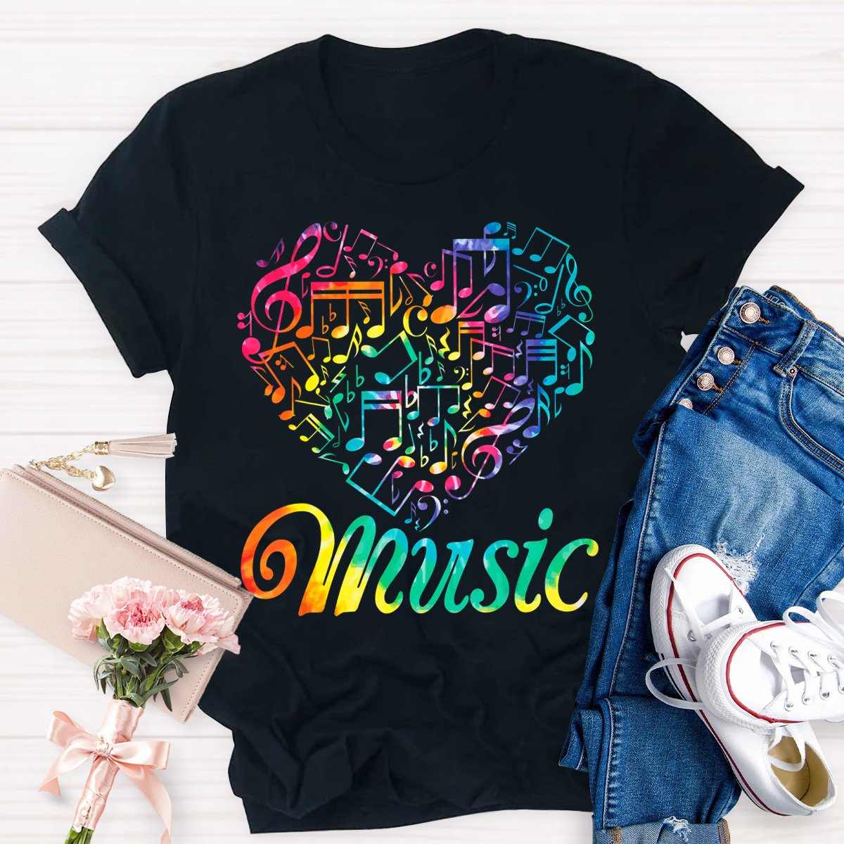 Music Heart Teacher T-Shirt